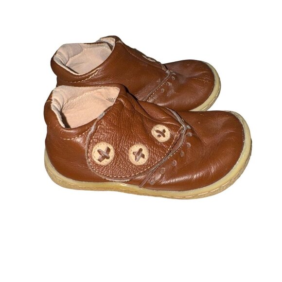 Livie & Luca Bootie Boot Leather Brown Size 5 - Picture 1 of 8